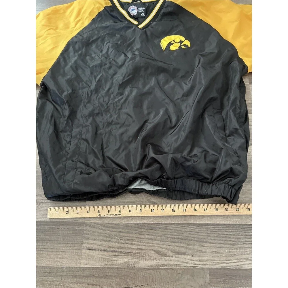 Iowa Hawkeyes Pullover Jacket‎ Windbreaker Men’s Large NCAA